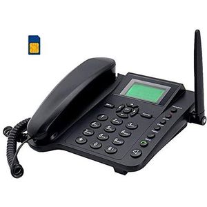 Draadloze Quadband GSM Classic tafeltelefoon, speciaal voor ouderen