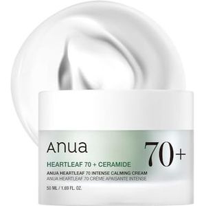 Anua - Heartleaf 70% Intense Calming Cream - Gezichtscrème - 50 ml