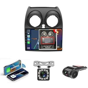 9-inch Touchscreen Autoradio Met Bluetooth Autoradio Voor Nissan Qashqai J10 2006-2013 Plug en Play Android 14 2 Din Autoradio Radio Android Automatische Bluetooth USB RVC SWC(NF-2 WIFI 2G+32G B)