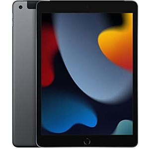 2021 Apple iPad (10.2-inch, Wi-Fi + Cellular, 256GB) - Spacegrijs (Refurbished)