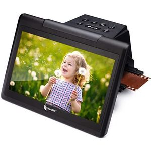 ClearClick Virtuoso 3.0 (derde generatie) 22 MP (35 mm, 110, 126) film- en diascanner met groot 7 inch LCD-scherm - converteert dia's en negatieven in digitale foto's