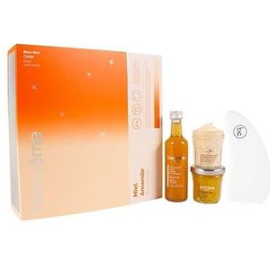 Blancrème | Body Kit + Accessoires Gua Sha. Douchegel, Scrub en Lichaamscrème, Honing Amandel