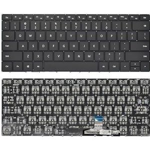 US Russisch toetsenbord met achtergrondverlichting voor HUAWEI voor MateBook VLT-W50/W60 WRT/VLR/KPR/KPL-W00/W19/W19L/W29/W29L WRTB-WFE9L 9Z.NEWBN.00Q(US No Backlight)