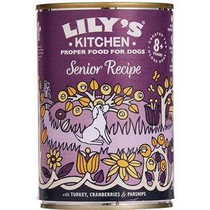 Lily's Kitchen Recept Senior natvoer voor honden Grain-Free 400G