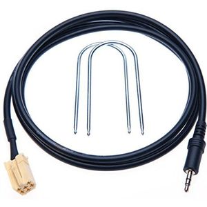 Car Bluetooth 5.0 Aux Cable Microphone Handsfree Mobile Phone Free Calling Adapter For Fiat Grande Punto Alfa 159 - 34 - View #4