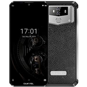 OUKITEL K12 Smartphone met Android 9,0 zonder abonnement, met 10.000 mAh massieve accu, 6,3 inch waterdruppels FHD+ display, mobiele telefoon, Helio P35 Octa-Core 2,3 GHz 6 GB + 64 GB, snel opladen,