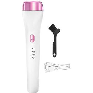 Elektrische verwarmde wimperkruller lichtgewicht wimperkruller voor salon thuis reizen wit, 14,3 x 2,5 cm