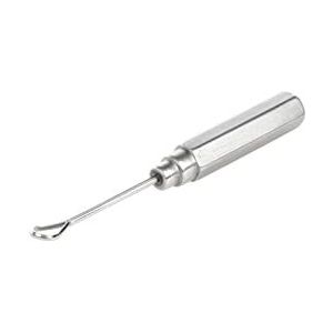 REMOS Oorreiniger voor hygiënische verwijdering van oorsmeer met roestvrij stalen handvat