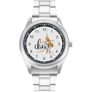 Ballet Dans Meisje Klassieke Heren Horloges voor Vrouwen Casual Mode Zakelijke Jurk Horloge Geschenken