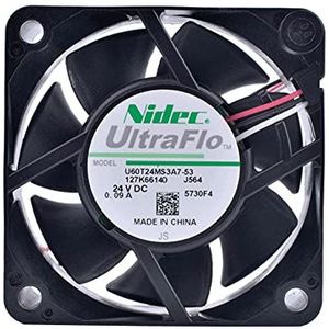 Cooling fan U60T24MS3A7-53 6cm 6025 24V 0.09A inverter fan