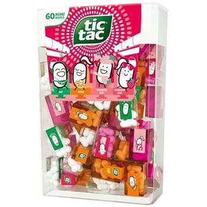 Tic Tac Travels Strawberry Aardbeienfruitsnoepjes 60 st