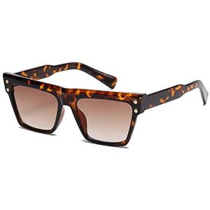 Retro Cat Eye zonnebril for heren en dames Outdoor vakantie sport rijden Commuter Trend zonnebril cadeau (Color : C, Size : 1)