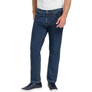 Pioneer Rando Jeans voor heren, Donkerblauw Stonewash 6811, 38W x 32L