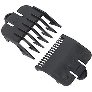 Haarbeschermers Kammen, Clipper Guards Snijgeleiders Gids Kammen Professionele Tondeuse Gids Kam voor Salon voor Thuis voor Reizen(zwart)