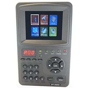 Satellietzoeker KPT-968HD HEVC H2.65 DVB-S2 Satelliet Finder Meter beter ST-5150 WS-6933 WS-6906