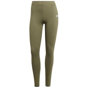 ADIDAS SPORTSWEAR - Essentials Linear Legging - Groen - Katoen