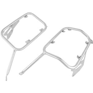 Motorfiets Bagagerek Zijkofferbeugel Zijkofferdragerhouder Bagageboxondersteuning Voor BMW Voor G310GS 2023 2020-2022 Voor G310 GS Voor G 310GS 2017 2018 2019(Zilver)