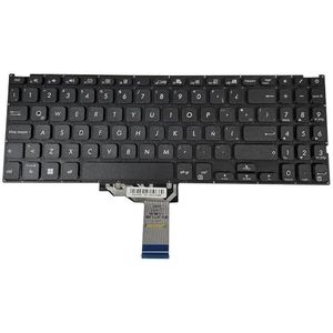 Laptoptoetsenbord voor ASUS voor ExpertBook P1 P1501DA Zwart FRLASPTW\UK\US, Grijs AR\US, Zilver US Zonder Frame(LA Black)