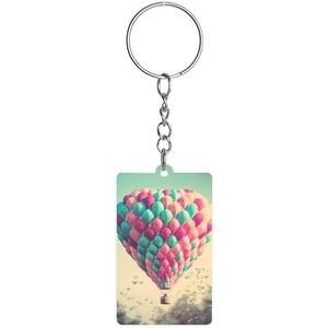 Baker Ross sleutelhanger van hout voor kinderen om te knutselen als geschenk voor Vaderdag (8 stuks