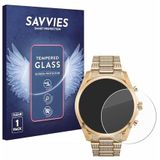 Savvies Tempered Glass Screen Protector voor Michael Kors Access Gen 6 Bradshaw - 9H Gehard Glas Scherm Beschermer