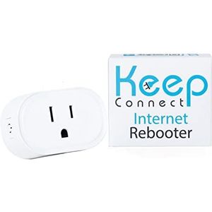 Keep Connect Router Wi-Fi Reset Device. Automatische router Repeater. Als u een telefoonnummer invoert, zal het teksten upon resetten verzenden.