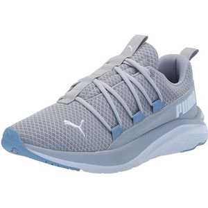 PUMA Heren Softride One4all Sneaker, grijs mist wit-zen blauw, 10 UK, Grijze Mist PUMA Wit Zen Blauw, 44.5 EU