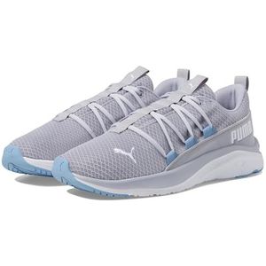 PUMA Heren Softride One4all Sneaker, grijs mist wit-zen blauw, 10 UK, Grijze Mist PUMA Wit Zen Blauw, 44.5 EU