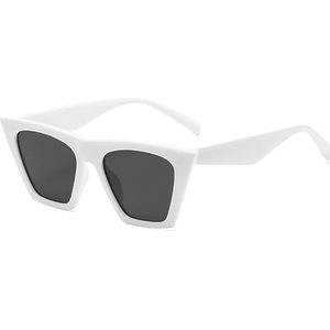 Vierkant frame reismode gepersonaliseerde bril zonnebril retro zonnebril (Kleur : C16)
