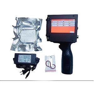 Handheld inkjetprinter, 50,8 mm handheld inkjetprinter Draagbaar logo QR-code Barcodenummer Groot formaat tekens afdrukken,Kantoorprinter(Only Printer)