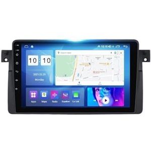 9 inch draadloze CarPlay 2Din autoradio multimediaspeler compatibel met BMW E46 M3 318/320/325/330/335 1998-2006 navigatie(BM05M200S)