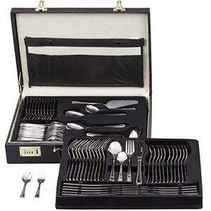 GRÄWE - Madrid - Bestekset - 68-delig - Roestvrij Staal - Voor 12 Personen