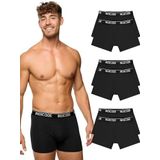 Indicode - INMilano - Boxershorts - Zwart - Set van 6