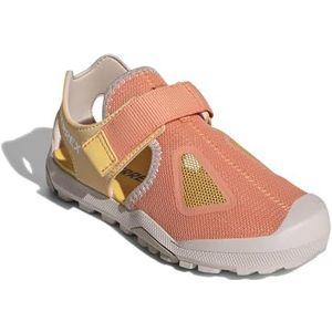 adidas Terrex Captain Toey 2.0 Sandalen voor kinderen, uniseks, Amber Tint Semi Spark Putty Mauve, 12 US Little Kid