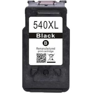 Inktcartridge for Ca-on PG540 CL541 540XL 541XL MG3250 MG3255 MG3550 MG4100 mg4150 MG4200 mg4250(1 BK)