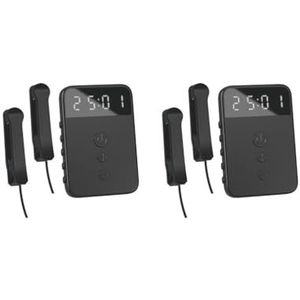 Tityvirnix 2 set Scherm auto Apparaat 124 Gear Verstelbare telefoon Tablet Live-uitzendingen 2 Heads 9x6 cm