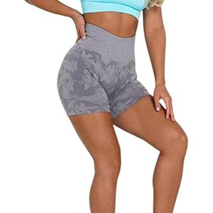 Seamless Yoga Shorts for Woman - High Waisted Booty Shorts,Workout Shorts with Tummy Control, Butt Lifting Shorts for Sports Dewu