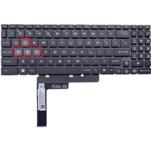 Laptop Toetsenbord Voor For MSI For Bravo 15 C7UCXK/C7UCXP C7UDXK/C7UDXP C7VE/C7UCX C7VEK/C7VEP C7UDX C7VFK/C7VFKP C7VFP/C7VGK/C7VGP (MS-158N) Zwart Verenigde Staten Lay-out