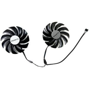 Koelventilator 87mm 4-pins GA91S2U T129215SU RTX4070 4060 TI GPU-ventilator voor Gigabyte RTX 4070 4060TI WINDFORCE 2X OC-videokaart(AB)
