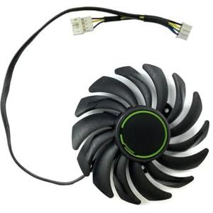 Voor MSI voor GeForce RTX2060 SUPER voor VENTUS OC grafische kaart vervangende ventilator PLD09210B12HH(Right fan B12HH)