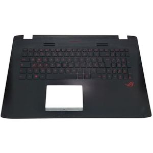 GL752V Italiaans verlicht toetsenbord voor ROG GL752VW GL752 VM GL752VL IT Gaming-toetsenborden, hoes, bovenste behuizing, palmrest 90NB0A41