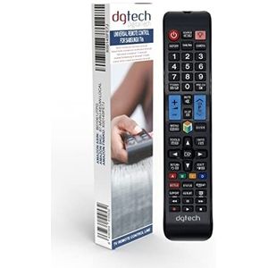 DigitalTech® - universele afstandsbediening voor Samsung Smart 3D-televisie. Compatibel met meer dan 340 Samsung-controller-modellen.