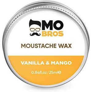Mo Bro's - Snor Wax 25ml Tin - Style Your Tache - Vanille & Mango