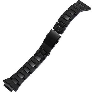For Casio for G-SHOCK for DW-5600 for DW6900 for DW9600 for GW-M5610 Zwart Plastic Band Roestvrij Stalen Gesp Mannen Armband band Horloge Accessoires