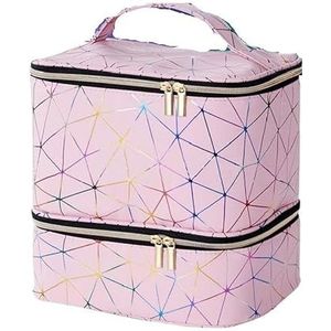 Opslag van nagellak, organizer voor nagellak, manicure, Roze, Eén maat