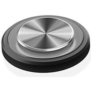 Ozkak Mini mobiele telefoon joystick mobiele game controller gamepad 360 graden voor Android iOS smartphone tablet met touchscreen, zwart