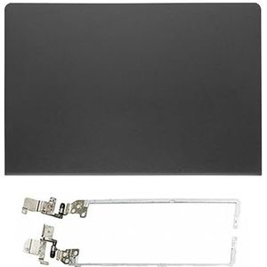 WANGHUIH Lcd-achterklep bovendeksel + schermscharnieren compatibel met Dell Vostro 3568 3562 V3568 V3562-serie