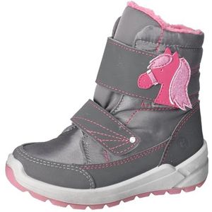 RICOSTA Garei winterlaarzen voor meisjes, breedte: medium, losse inlegzool, Sympatex, wasbaar, Grigio Patina 470, 34 EU