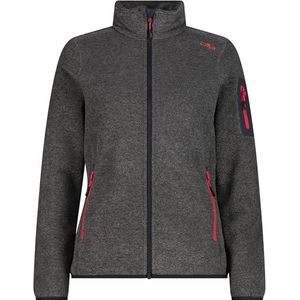 CMP - Gebreid Fleecejack - Antraciet - Warmte-isolerend - Sneldrogend - Ademend