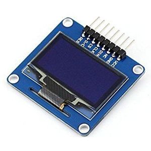 Waveshare 1.3inch OLED Screen Module 128 * 64 Pixel I2C IIC SPI Interface Curved/Horizontal Pinheader SH1106 Controller/Driver
