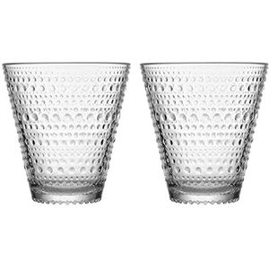 SET 2 VASOS 300 ML CLEAR